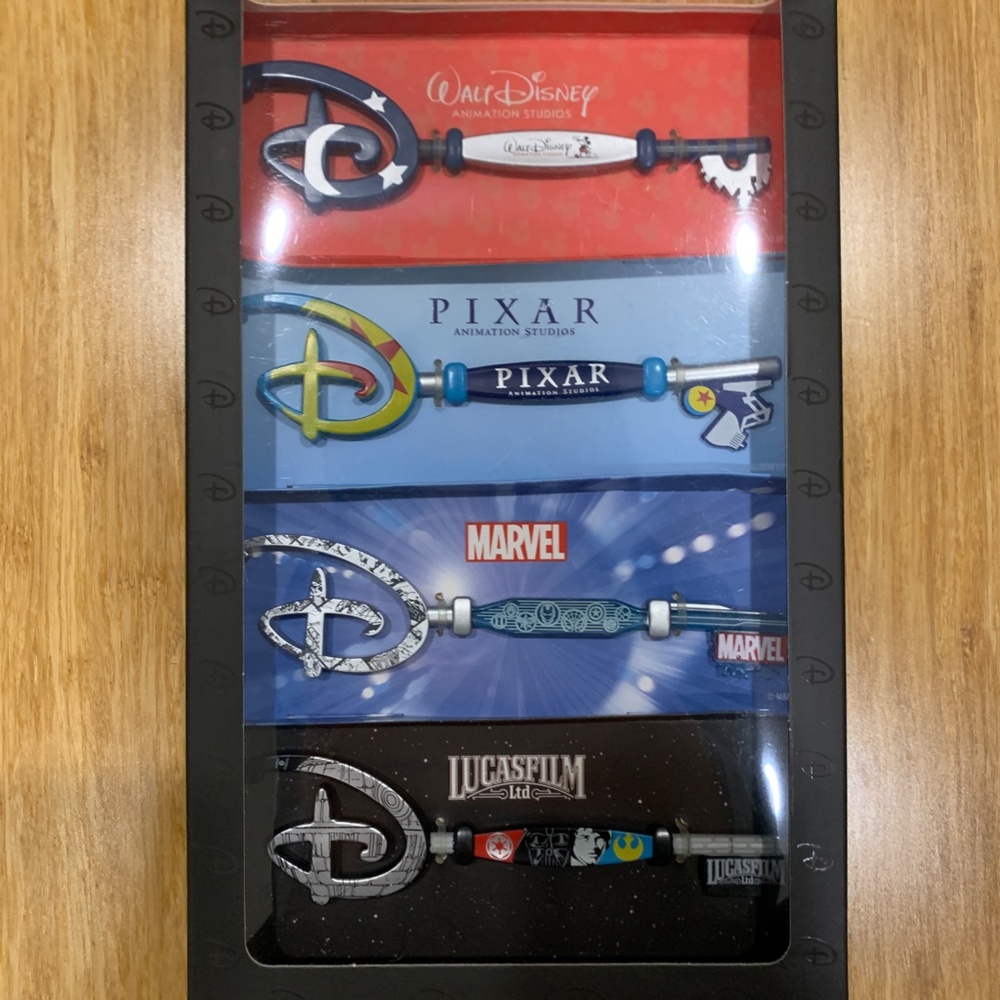 NEW Disney Key Collection Set - 4 pcs